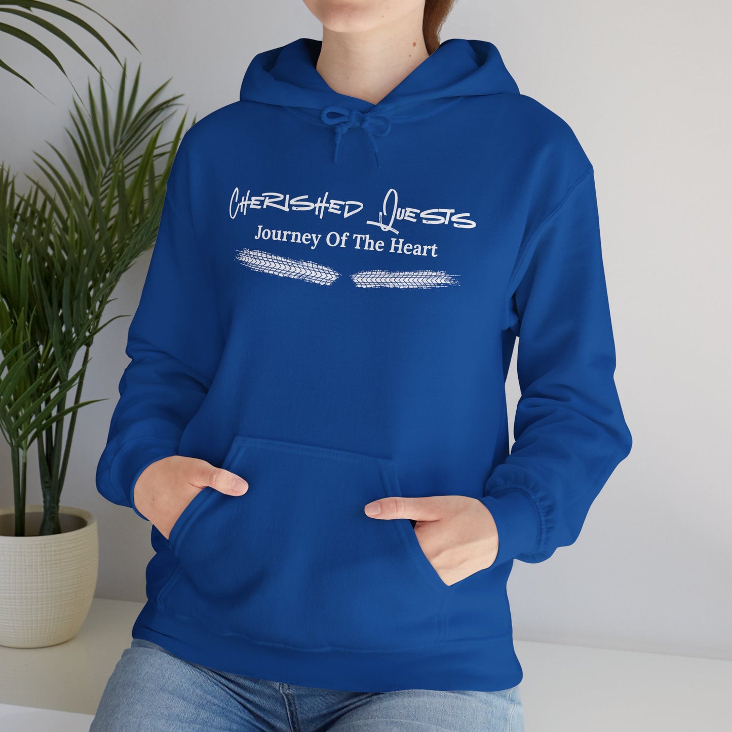 Cherished Quests, Journey Of The Heart - Back To Self Hoodie — Cherished Vibes Pullover