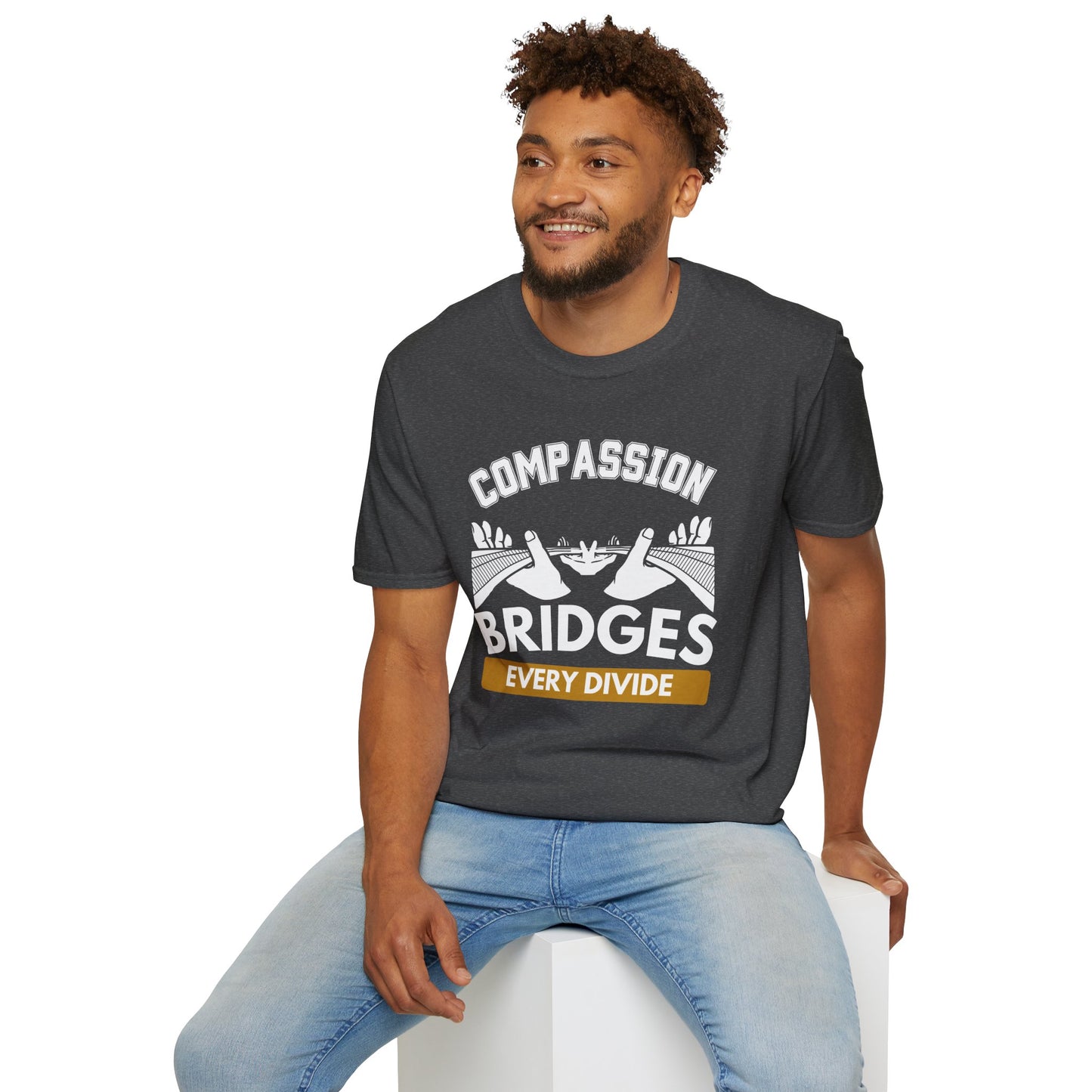 Compassion Bridges Every Divide (H) - Unity Graphic Tee