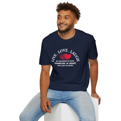 Live Love Laugh Heart Unisex T-Shirt