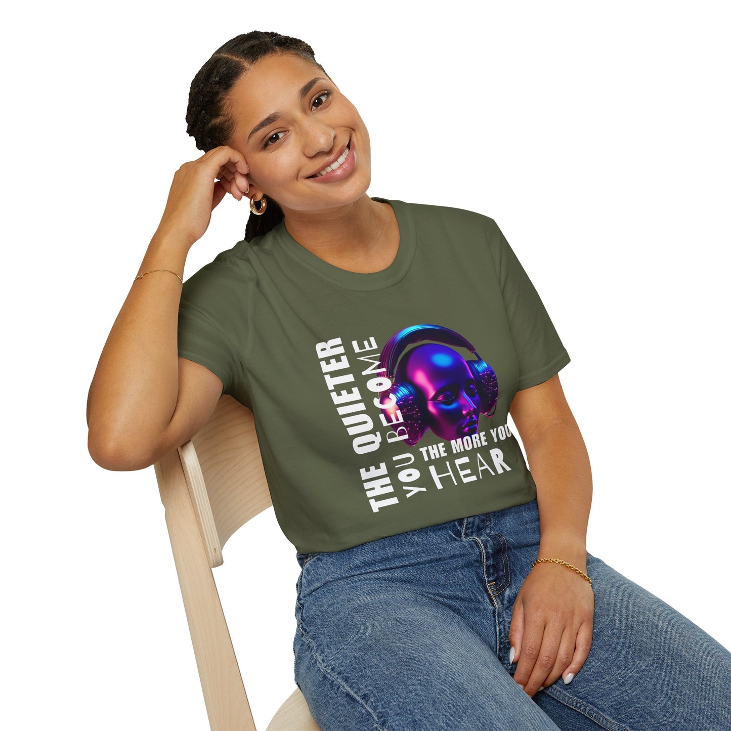 The Quieter You Become, The More You Hear – Soul Whisper Tee (Unisex)