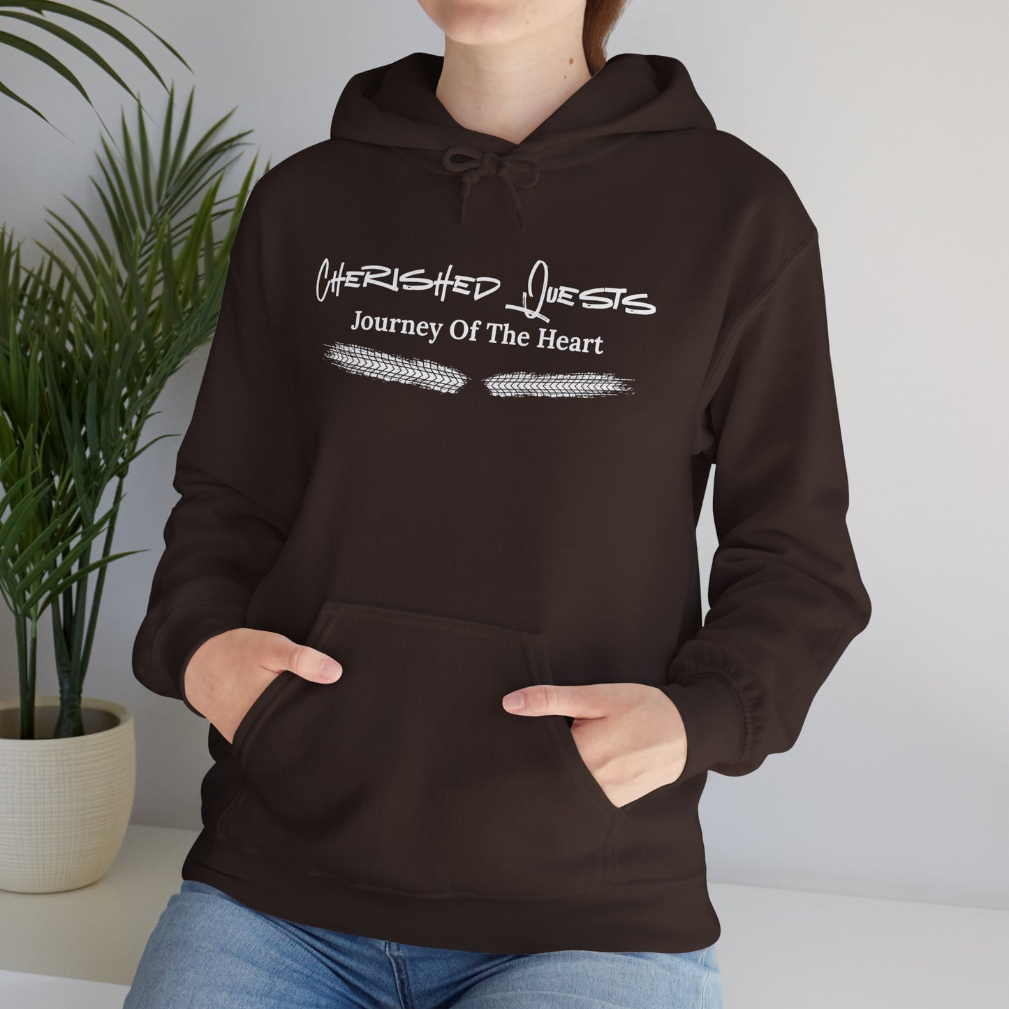 Cherished Quests, Journey Of The Heart - Back To Self Hoodie — Cherished Vibes Pullover