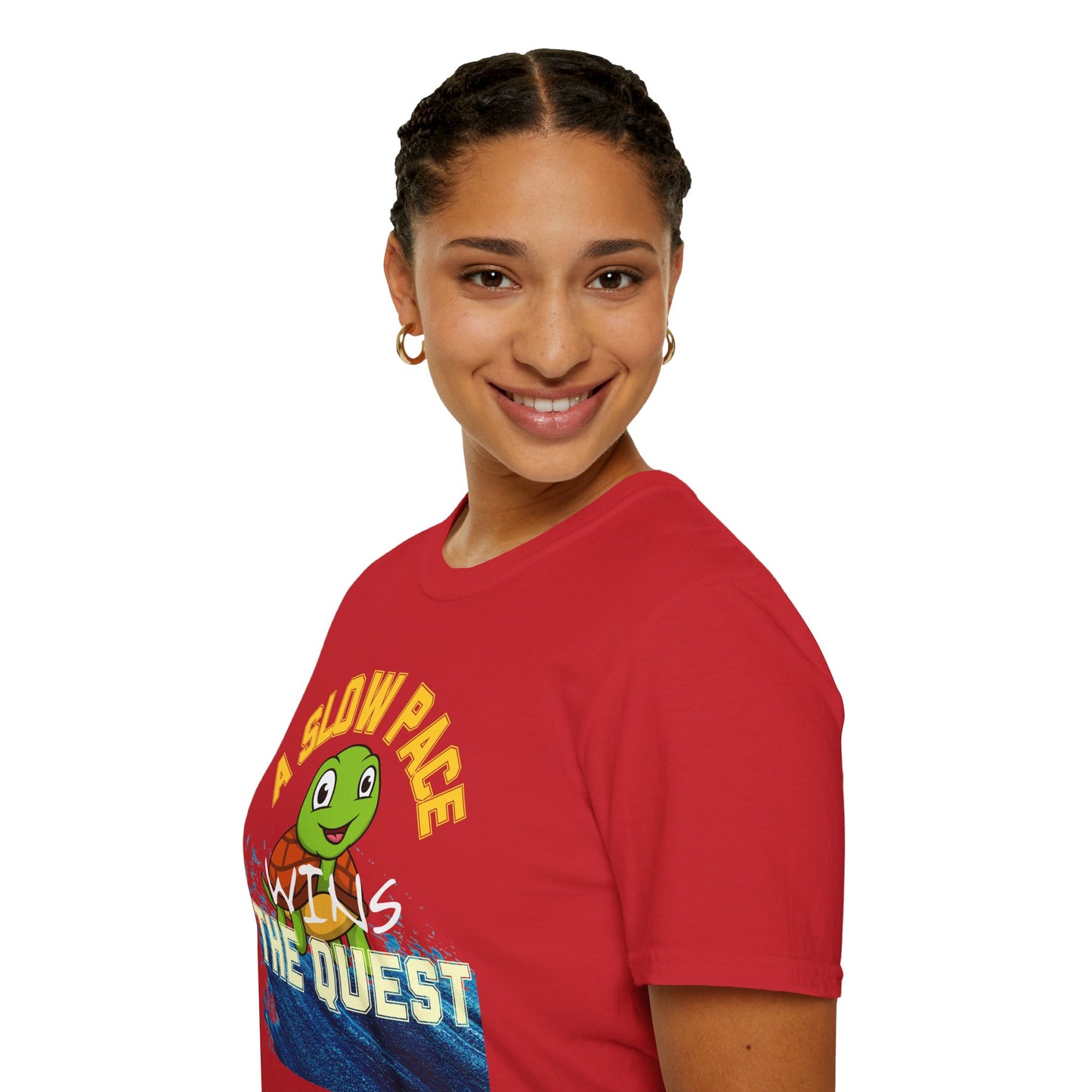 A Slow Pace Wins The Quest – Joyful Journey Tee