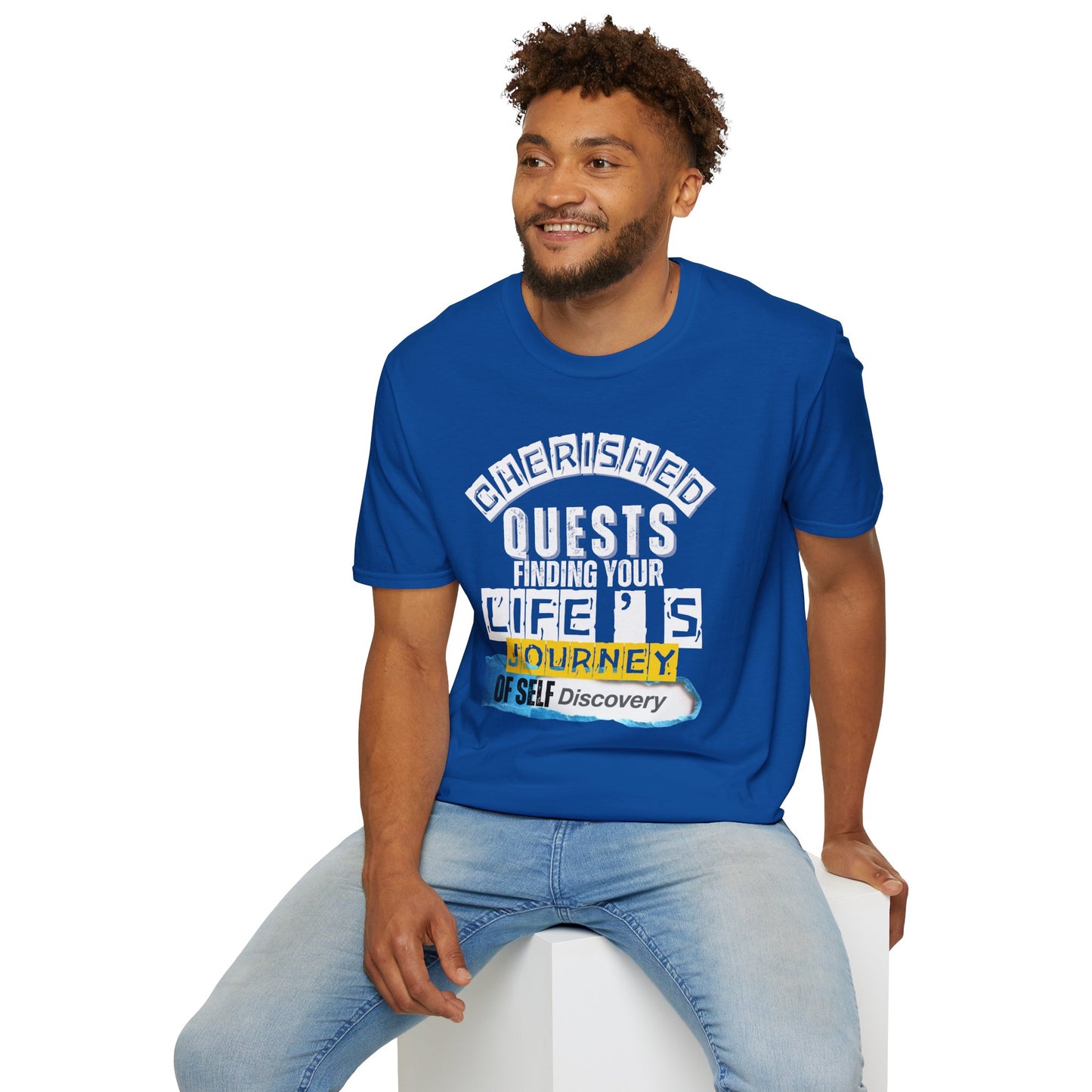 Cherished Quests (W) - Life's Journey of Self-Discovery Tee