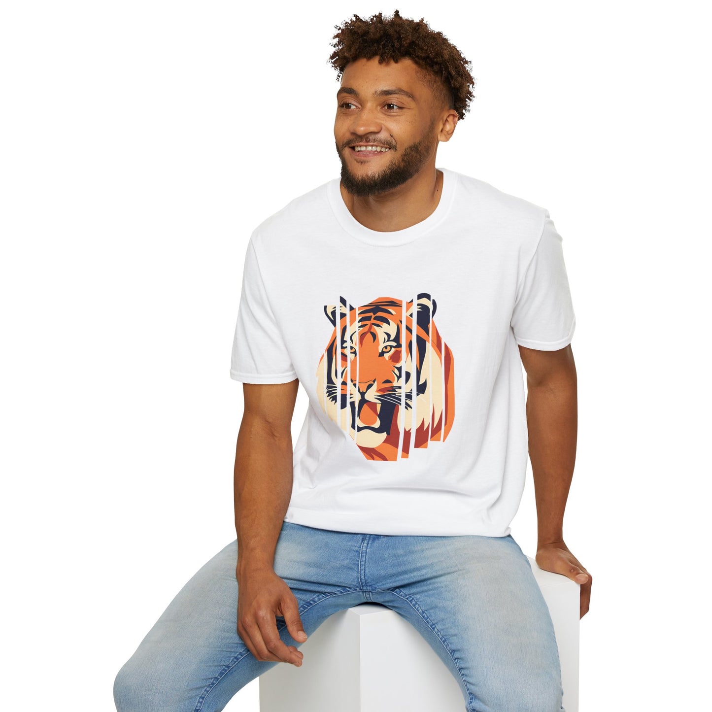 The Tiger Whisper (Serrated Head) - Fearless Strength Tee