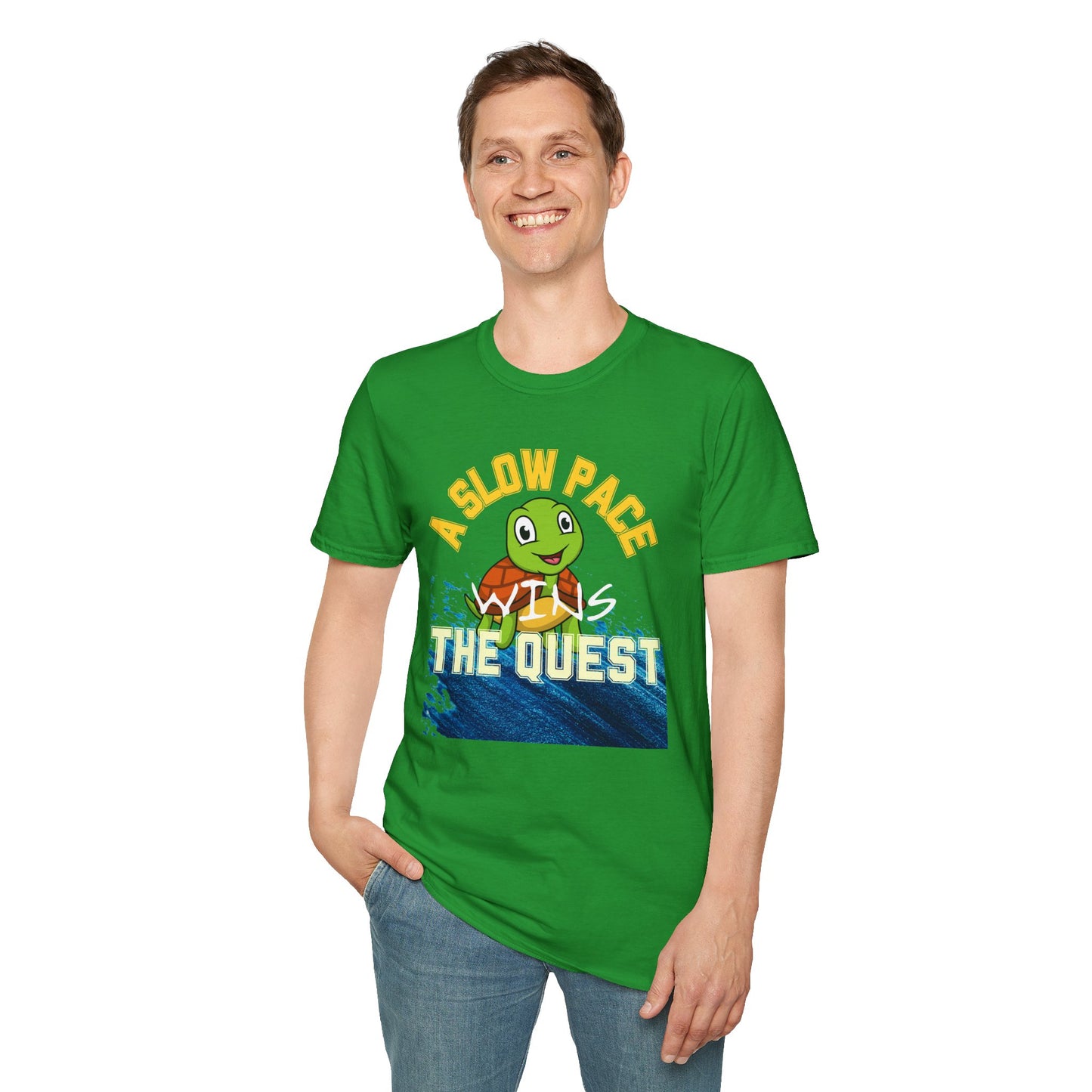 A Slow Pace Wins The Quest – Joyful Journey Tee