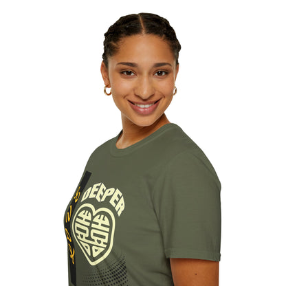 Love Deeper - Heartfelt Connection Unisex Tee