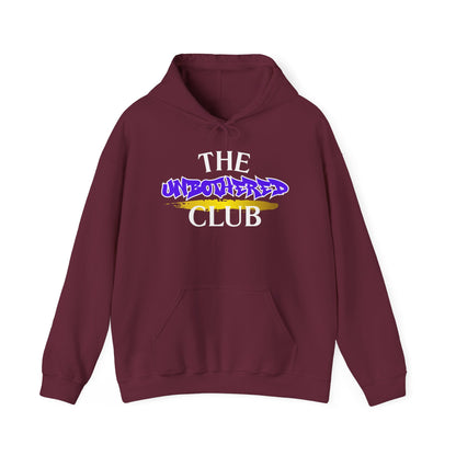 The Unbothered Club Hoodie — Unisex Graphic Street-wear Pullover with Tiger Crest