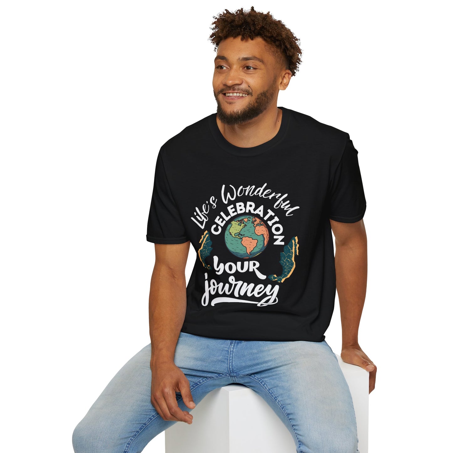 Life's Wonderful Celebration - Your Journey.. Stylish Unisex Graphic Tee