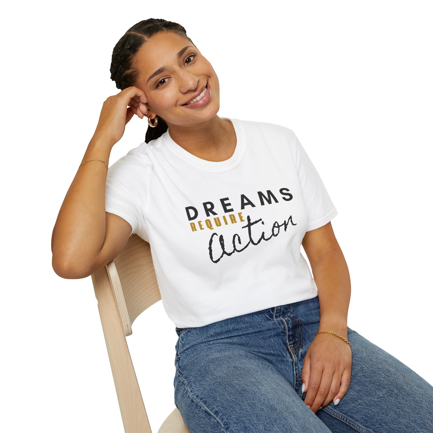 Dreams Require Action Graphic - (C) Motivation in Motion Tee