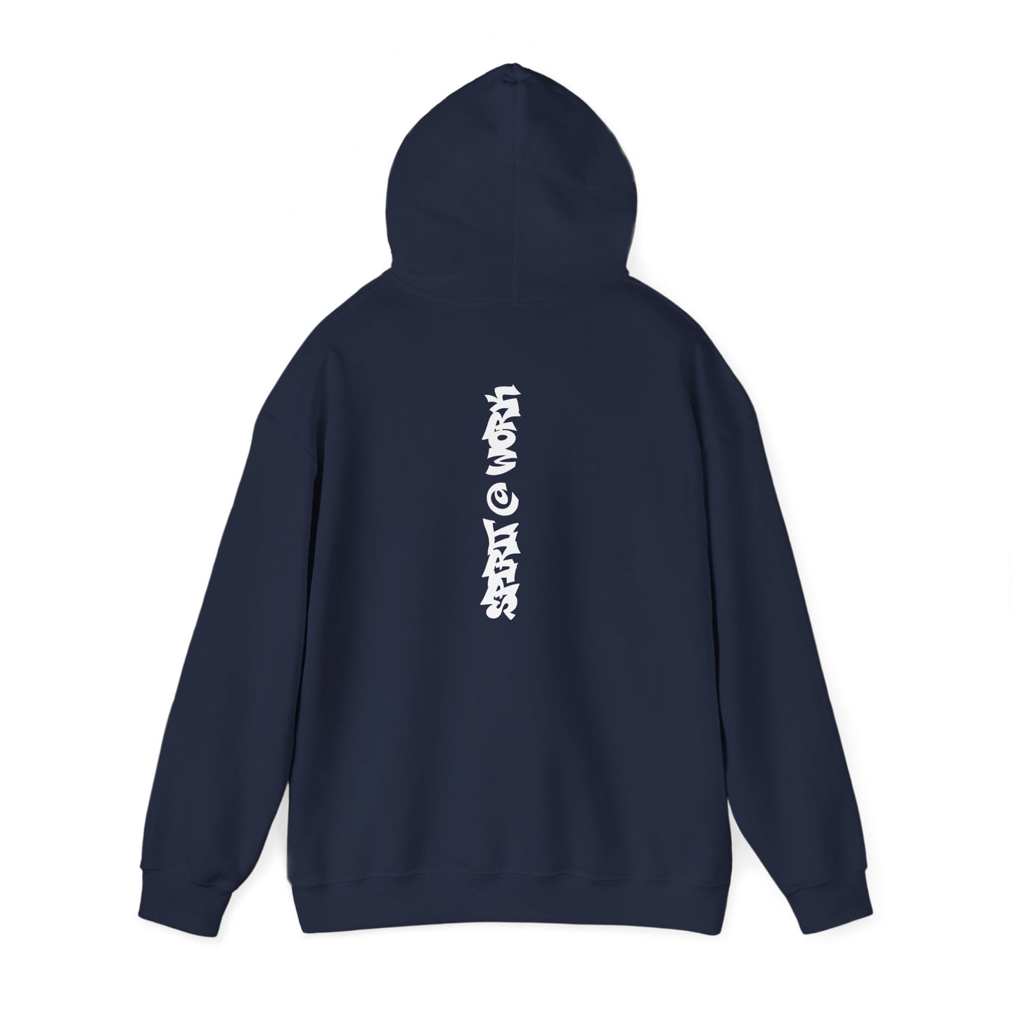 Construction 'Spirit at Work' Hoodie — Under Construction Graphic Sweatshirt