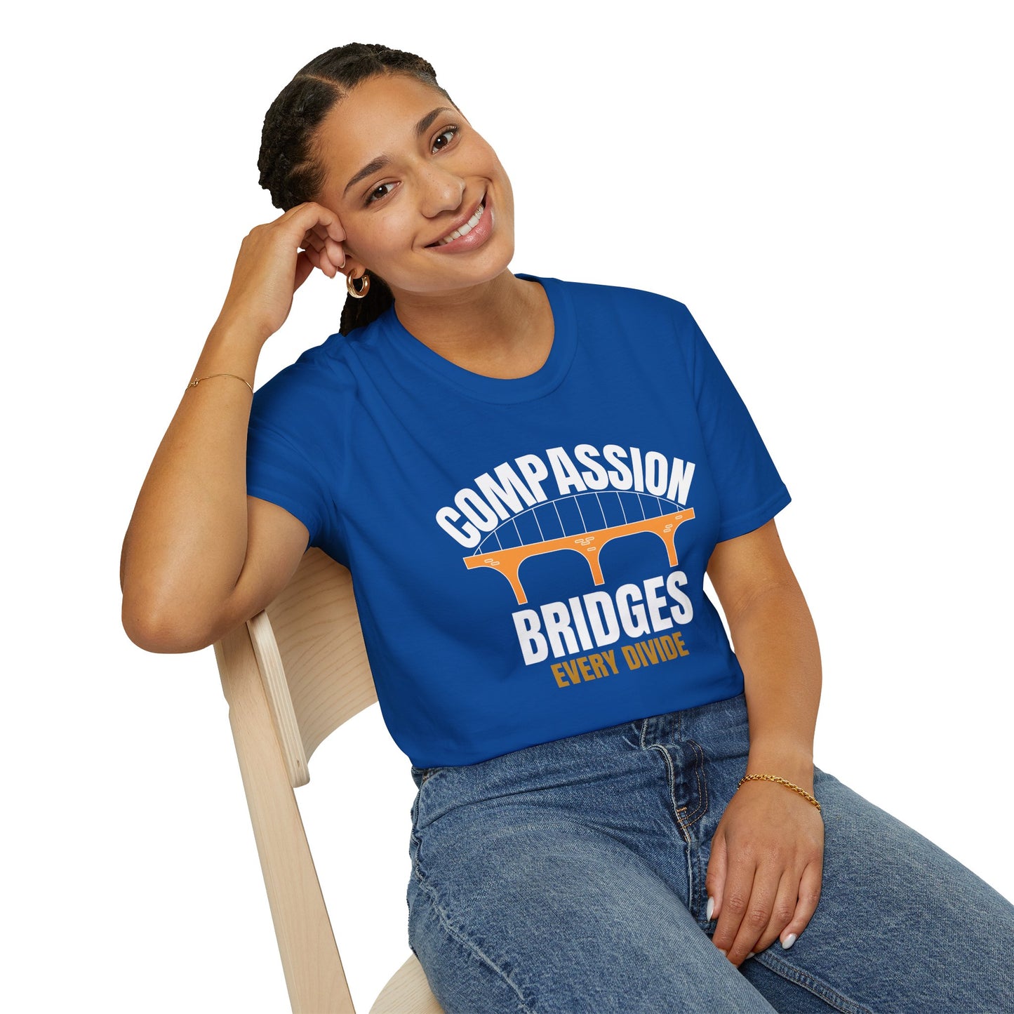 Compassion Bridges Every Divide - Unity Graphic Tee