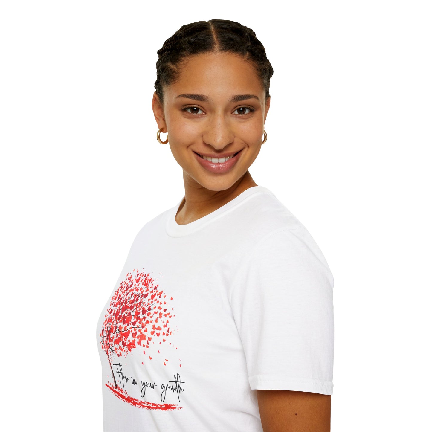 Flow in Your Growth – Women's Empowerment Tee