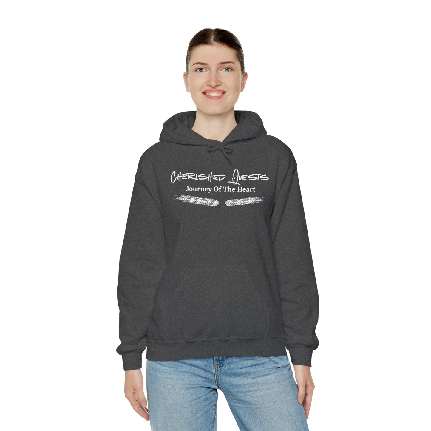 Cherished Quests, Journey Of The Heart - Back To Self Hoodie — Cherished Vibes Pullover