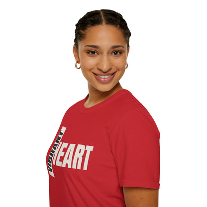 Vibrant Heart - Radiate Joy Unisex Tee
