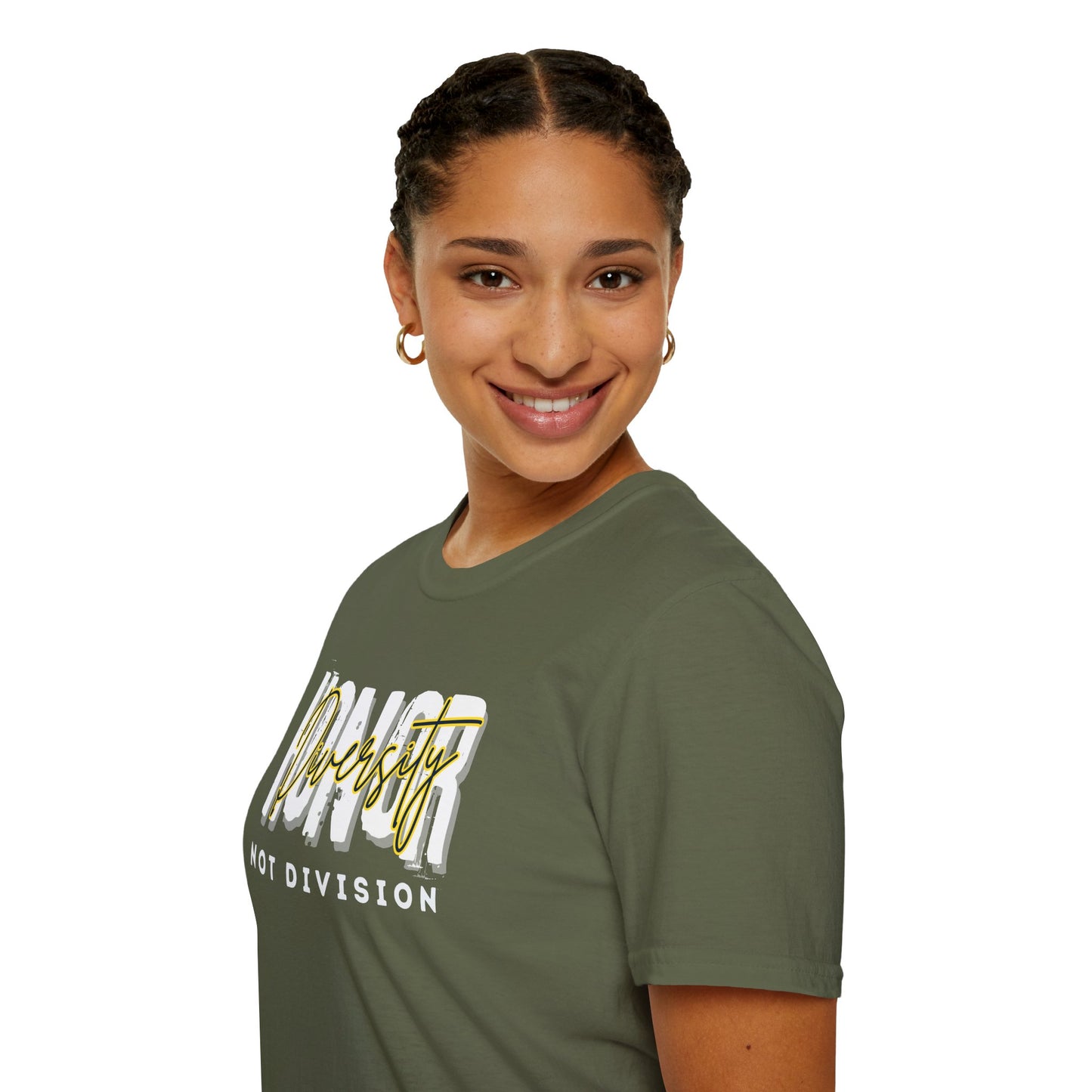 Honor Diversity, Not Division - Unisex Unity Tee (2)