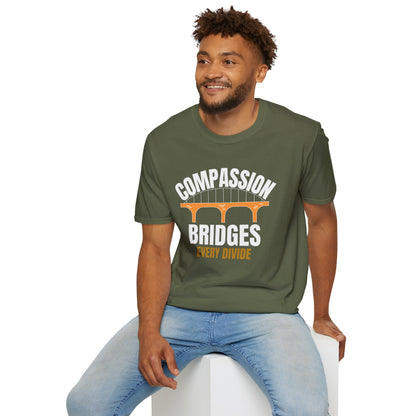 Compassion Bridges Every Divide - Unity Graphic Tee