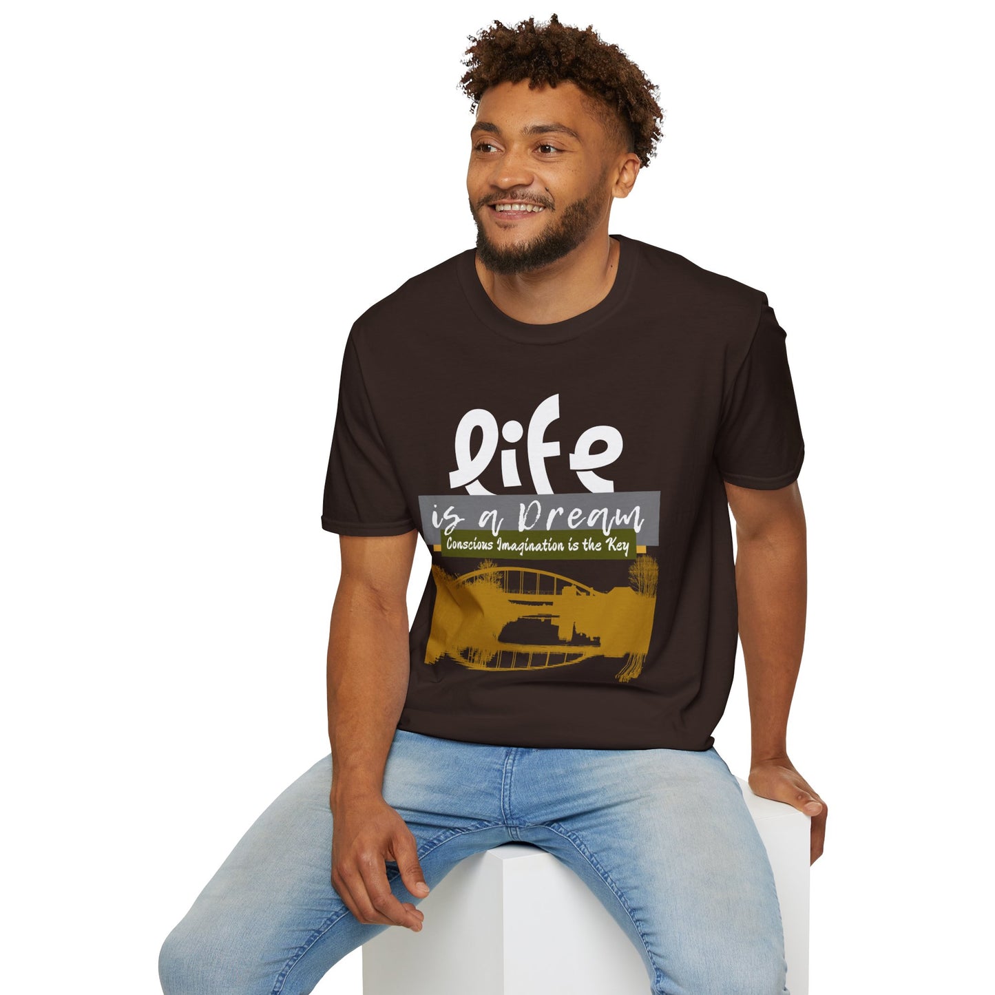 Life Is a Dream, Conscious Imagination Is Key – Intention-Led Tee (Unisex)