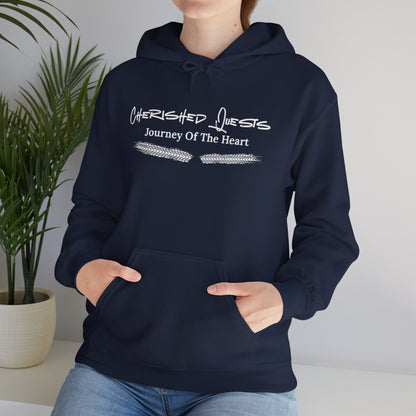 Cherished Quests, Journey Of The Heart - Back To Self Hoodie — Cherished Vibes Pullover