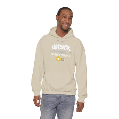 Construction 'Spirit at Work' Hoodie — Under Construction Graphic Sweatshirt