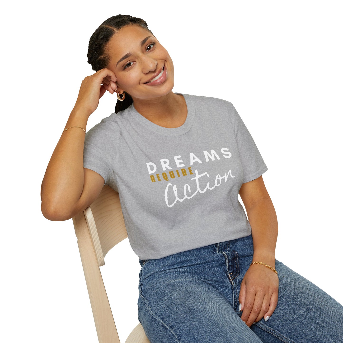 Dreams Require Action Graphic - (C) Motivation in Motion Tee