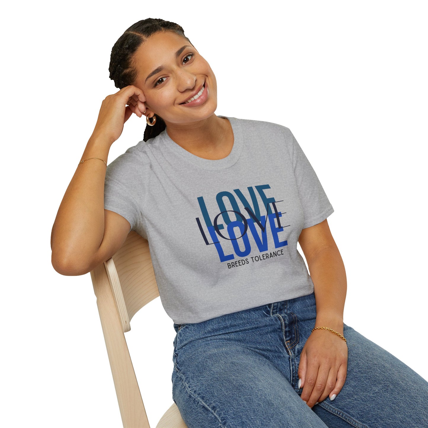 Love Breeds Tolerance (MC) – Unity in Action Tee