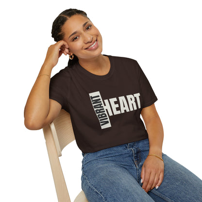 Vibrant Heart - Radiate Joy Unisex Tee