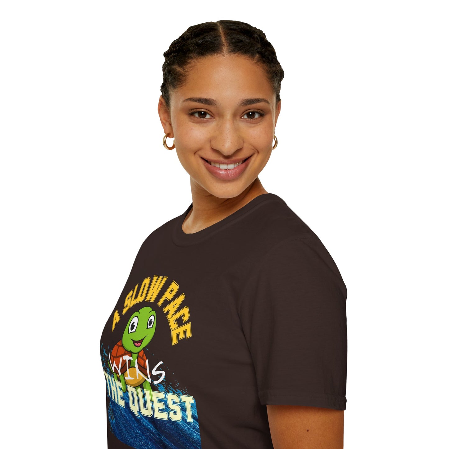 A Slow Pace Wins The Quest – Joyful Journey Tee
