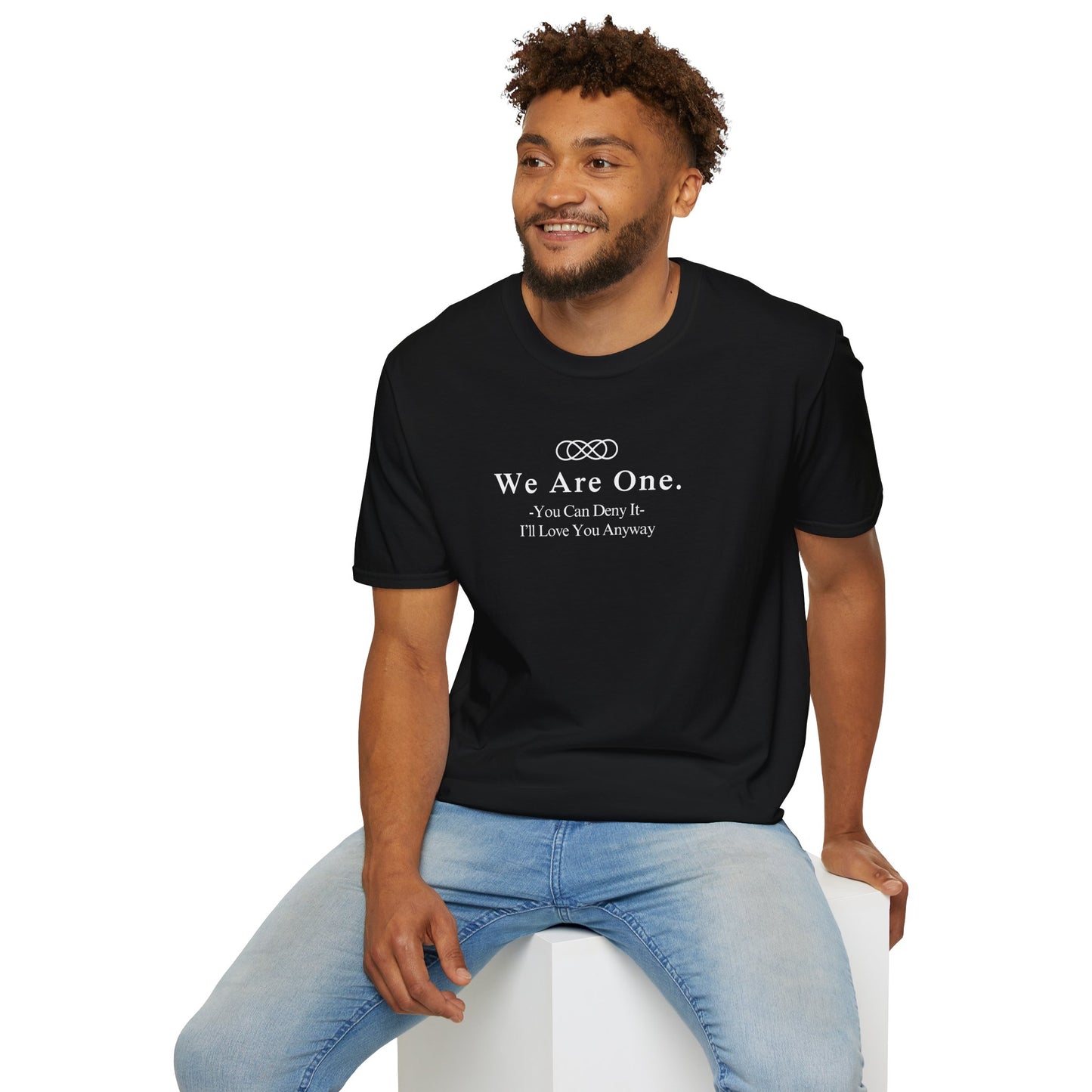 We Are One T-Shirt — Minimal Unity Tee with Inspirational Quote