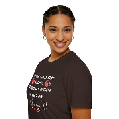 Thought Provoking Wonder Style - Life's Best Kept Secret - Graphic Tee (For Her)