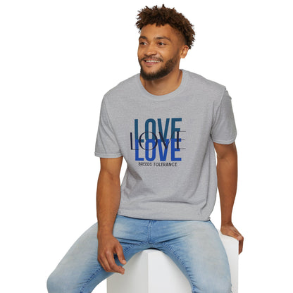 Love Breeds Tolerance (MC) – Unity in Action Tee