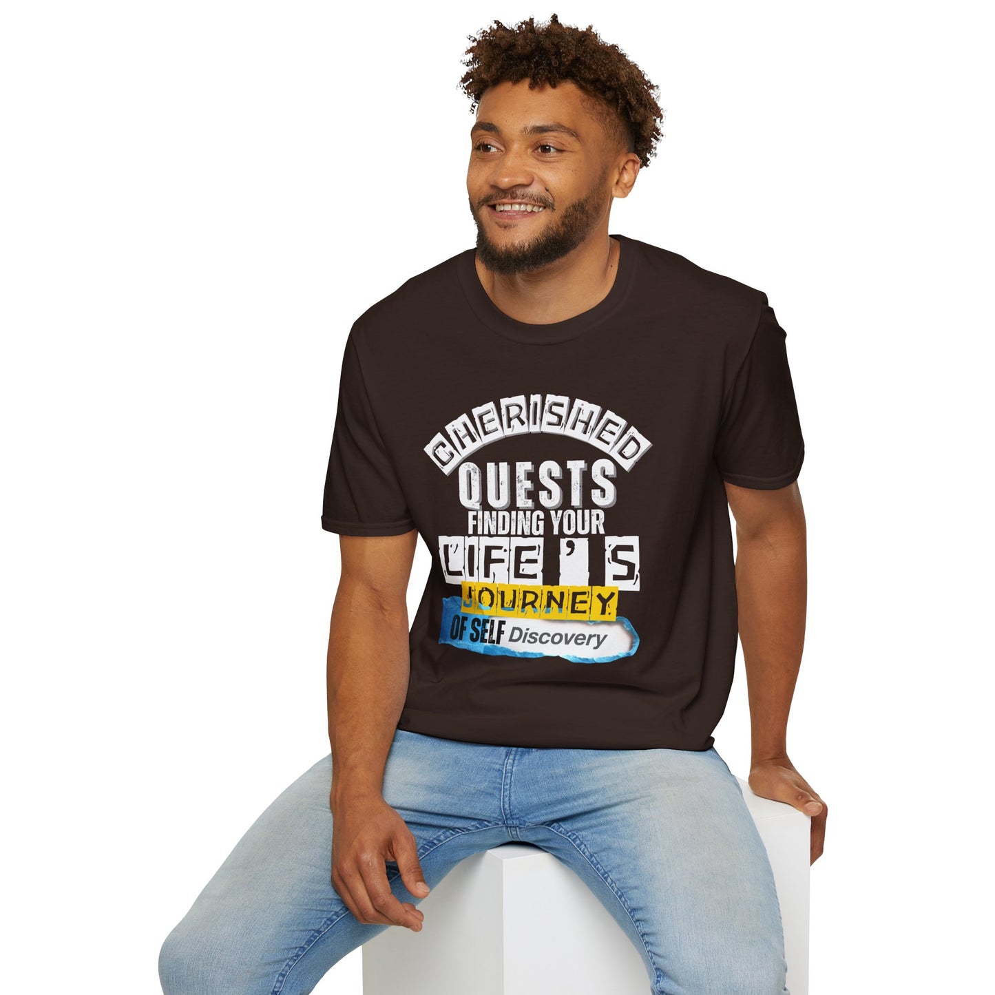 Cherished Quests (W) - Life's Journey of Self-Discovery Tee