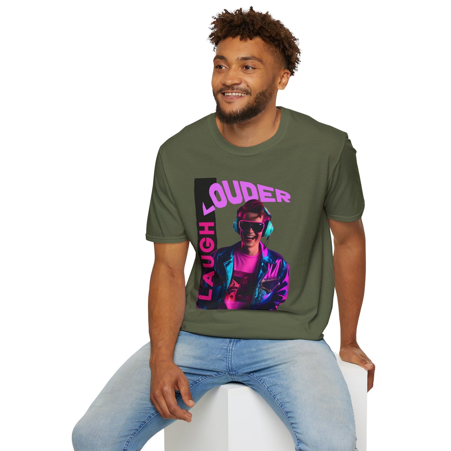 Laugh Louder (P) Joyful Energy Tee