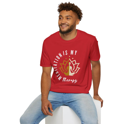 Meditation is My Therapy - Calm and Centered (2C) Tee