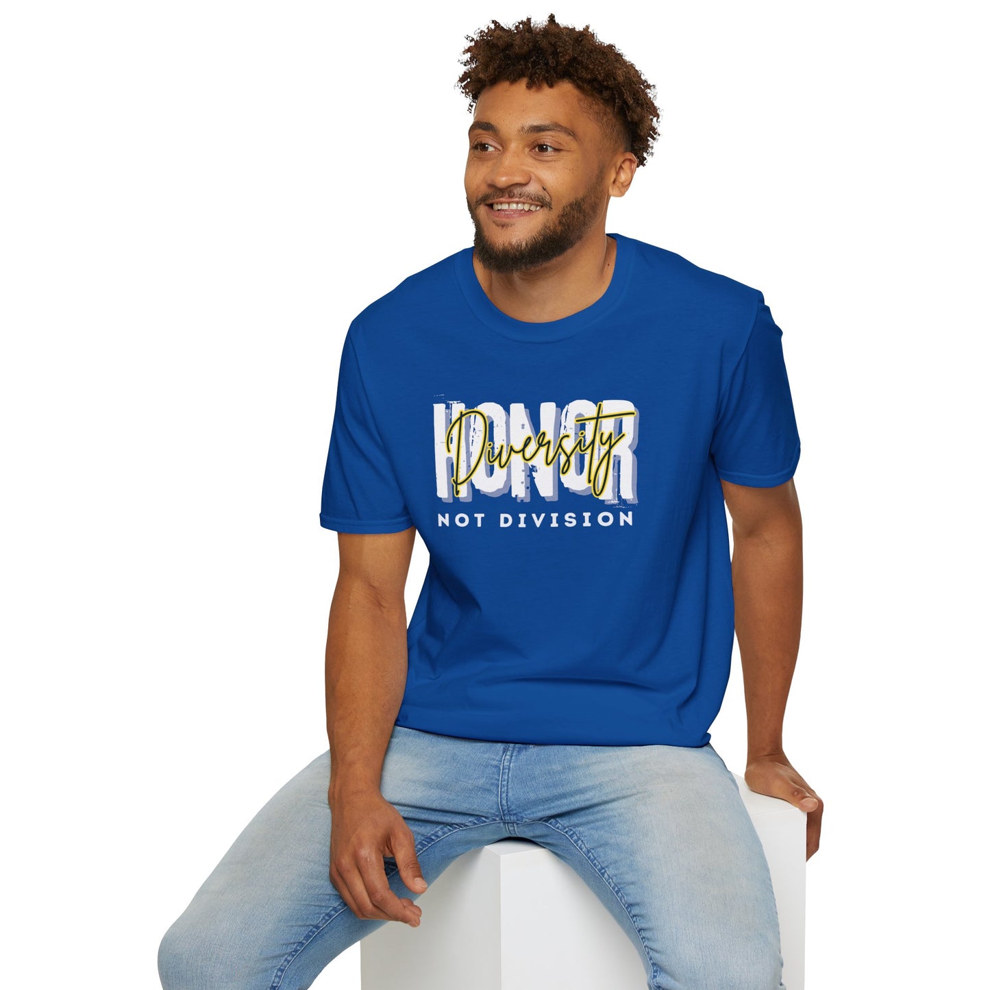 Honor Diversity, Not Division - Unisex Unity Tee (2)
