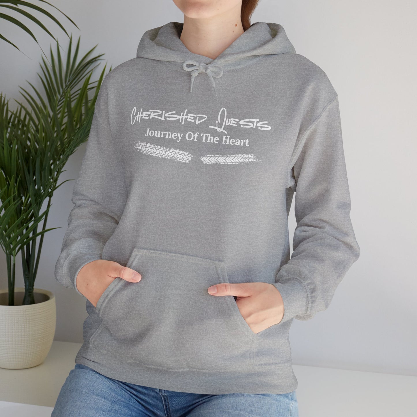 Cherished Quests, Journey Of The Heart - Back To Self Hoodie — Cherished Vibes Pullover