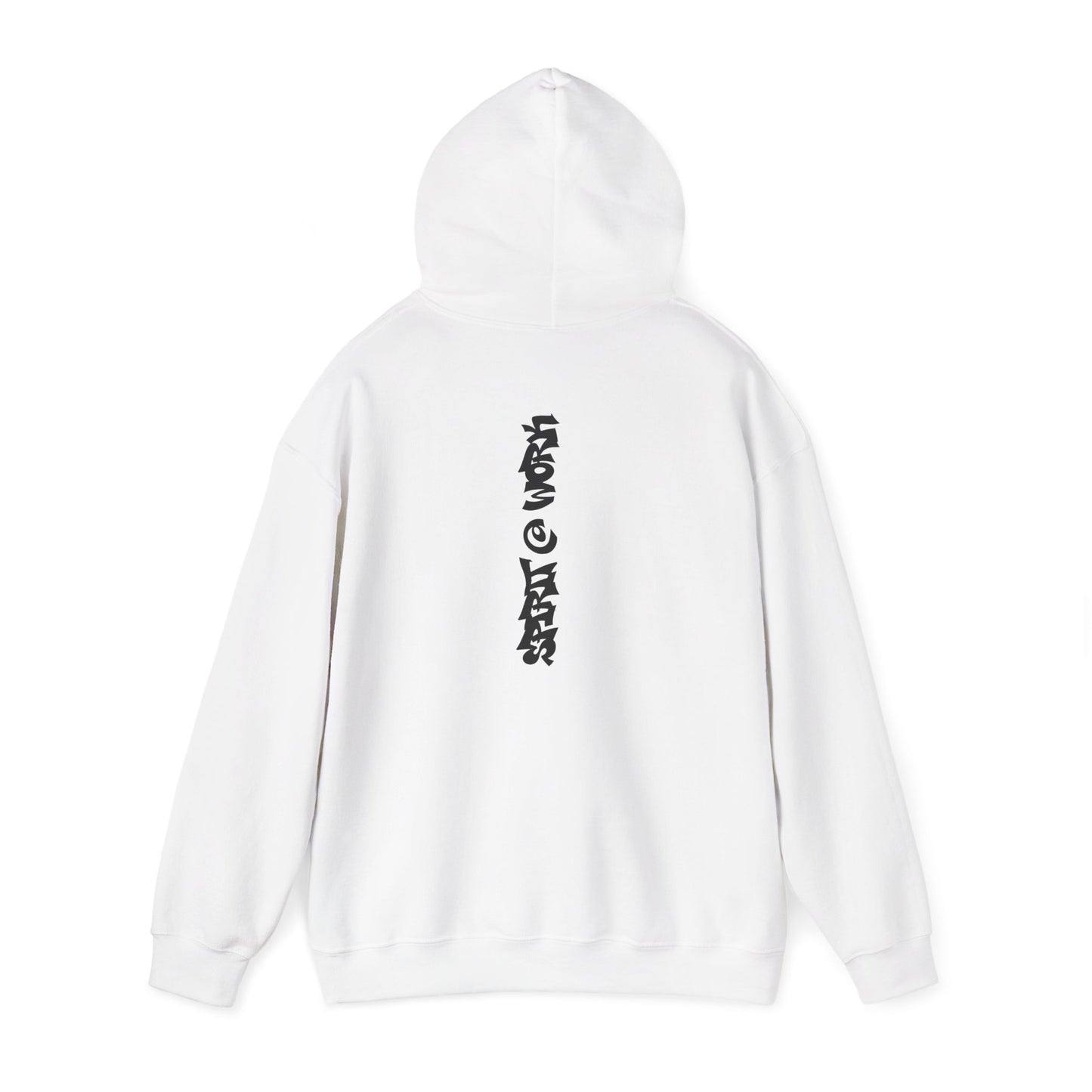 Construction 'Spirit at Work' Hoodie — Under Construction Graphic Sweatshirt