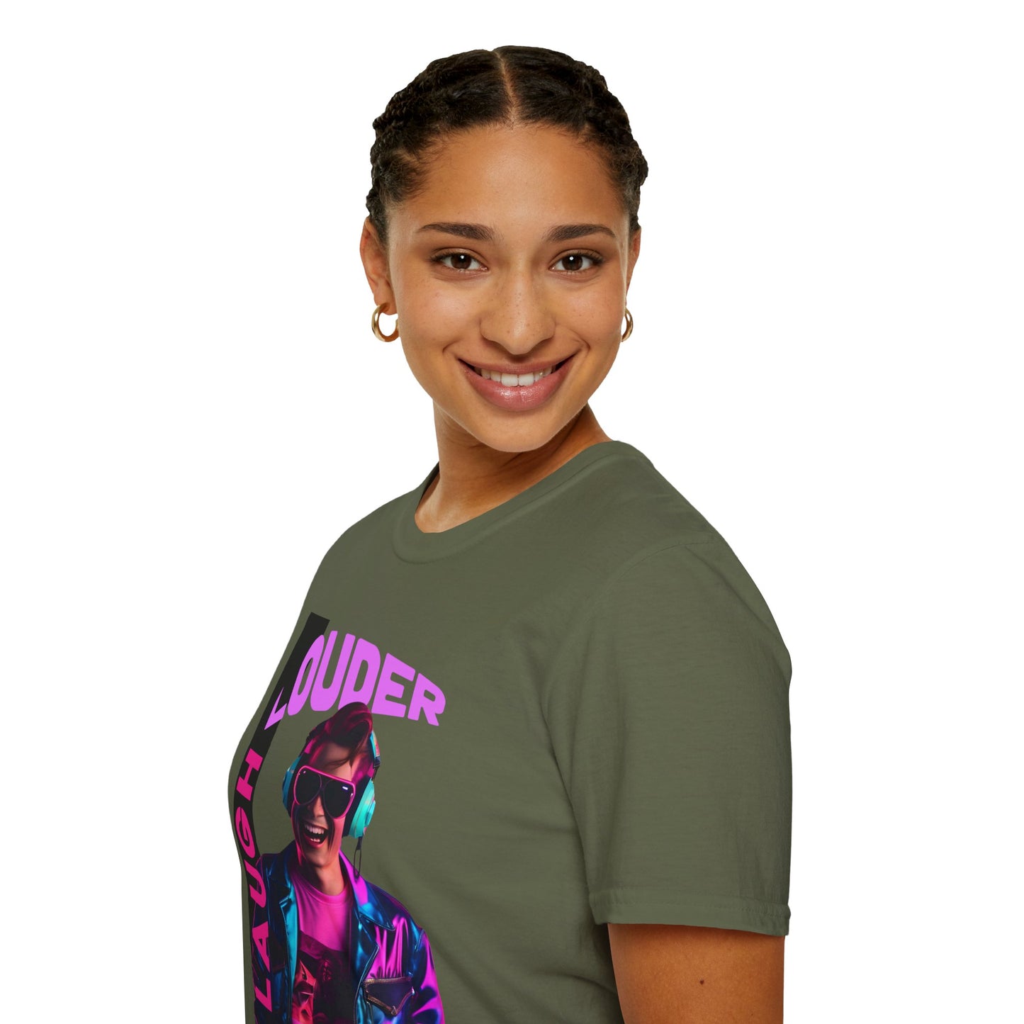 Laugh Louder (P) Joyful Energy Tee