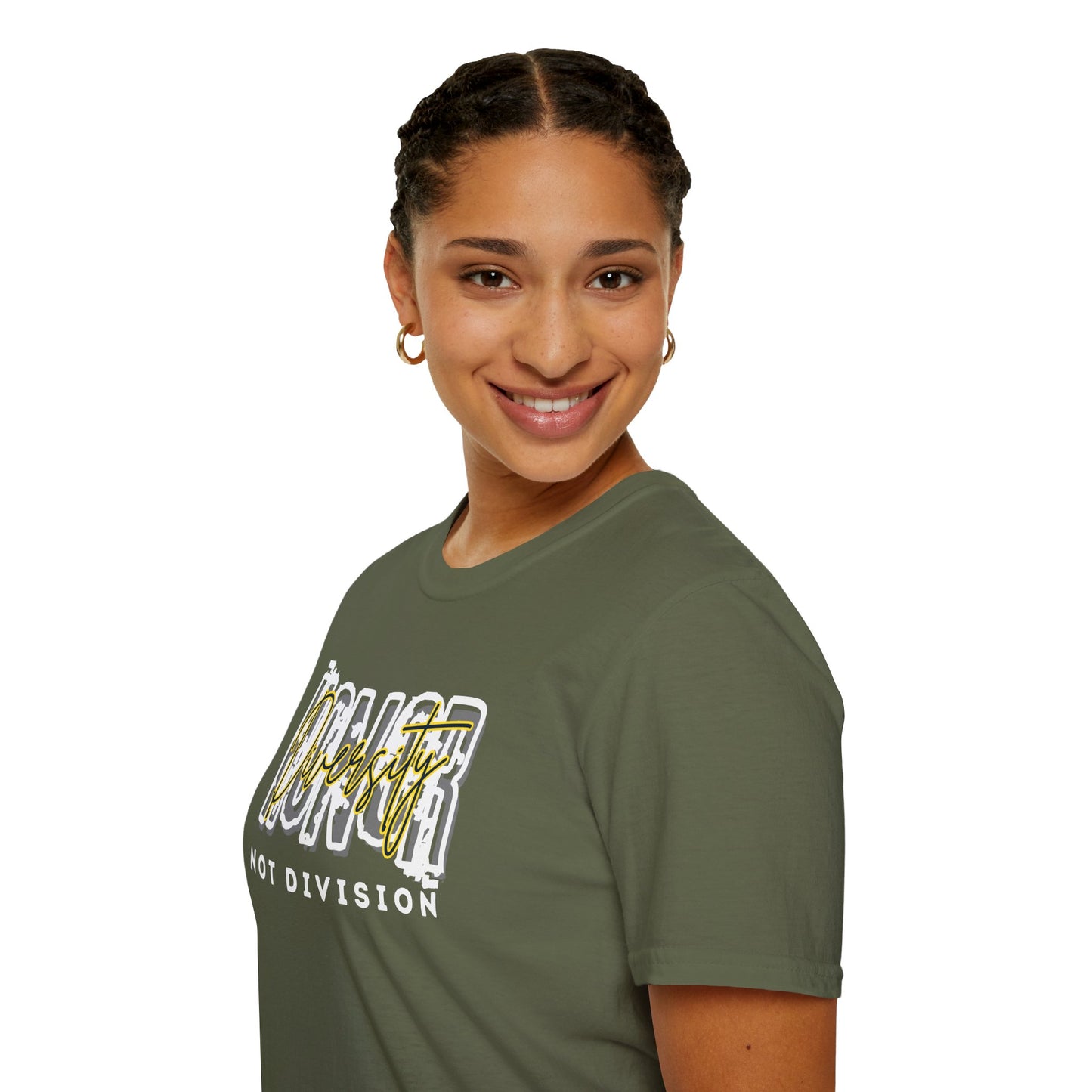 Honor Diversity, Not Division - Unisex Unity Tee