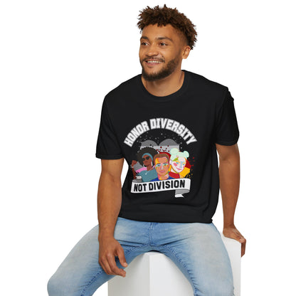 Honor Diversity, Not Division - Unity Tee