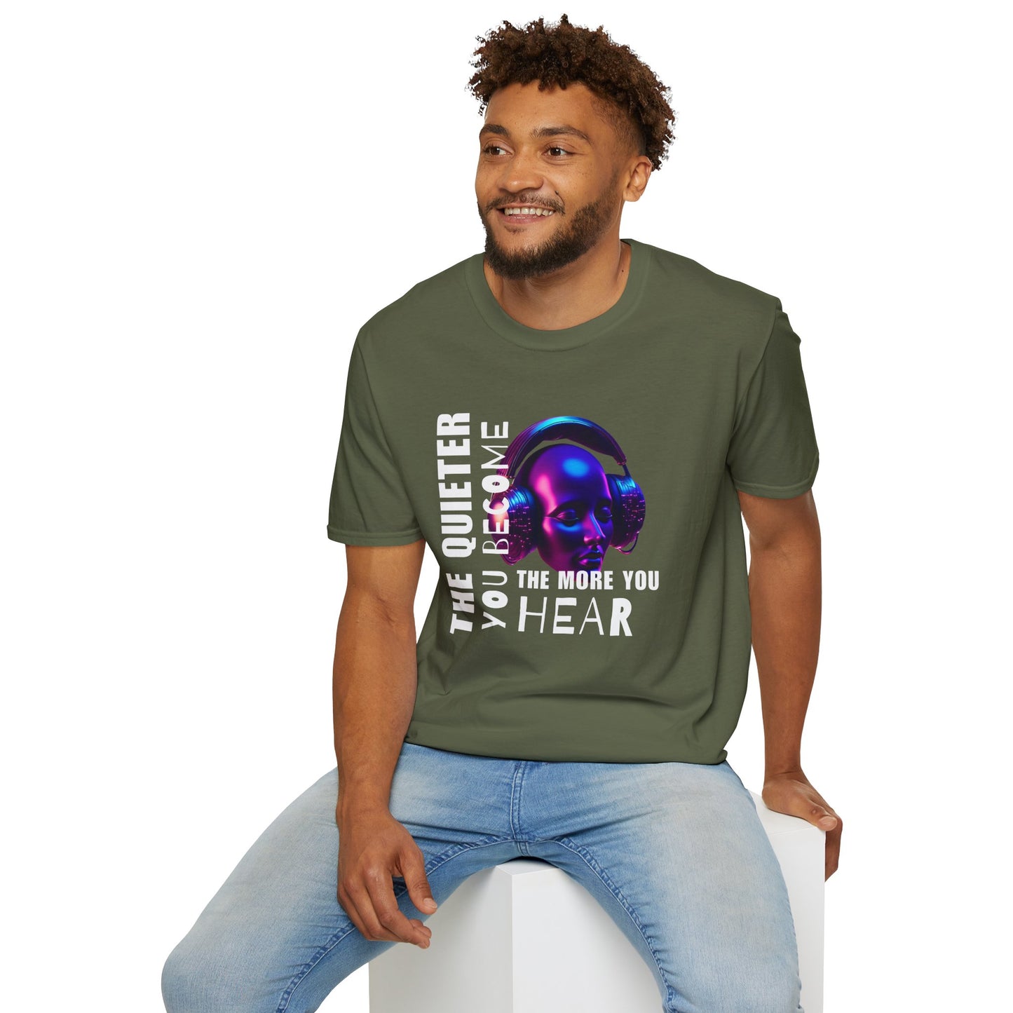 The Quieter You Become, The More You Hear – Soul Whisper Tee (Unisex)