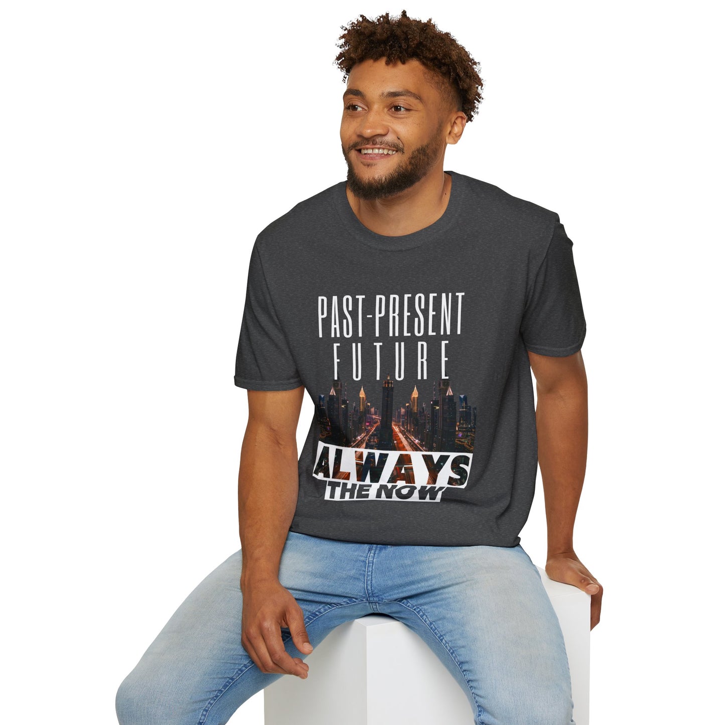 Past-Present-Future, Always The Now - Mindful Living Tee