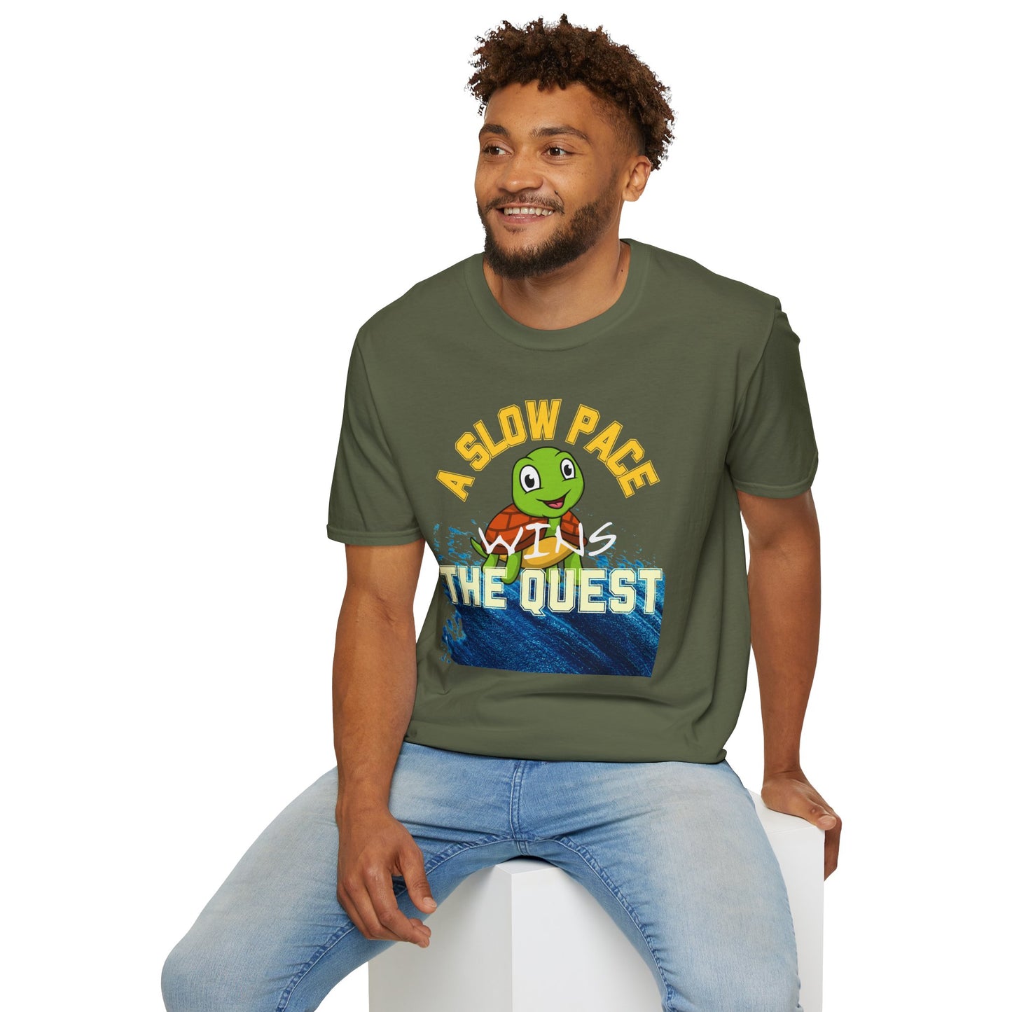 A Slow Pace Wins The Quest – Joyful Journey Tee