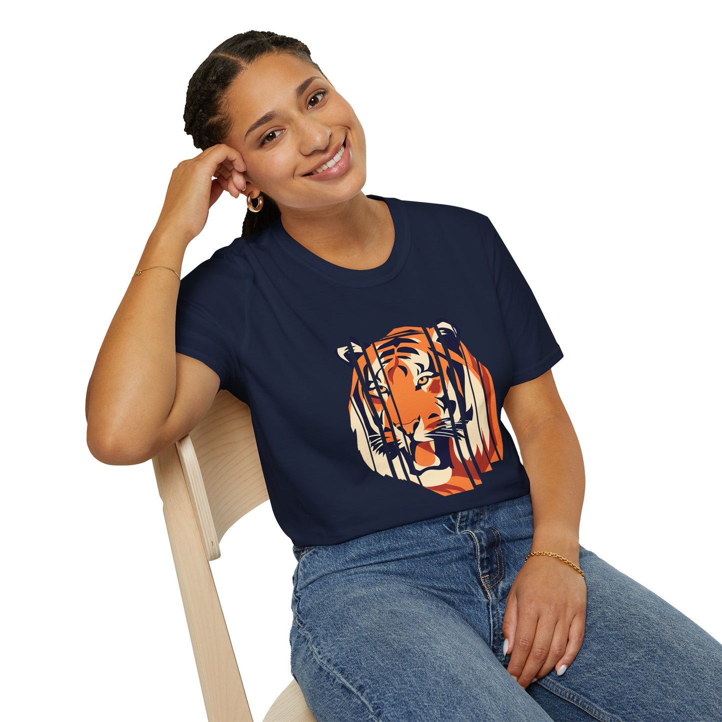 The Tiger Whisper (Serrated Head) - Fearless Strength Tee