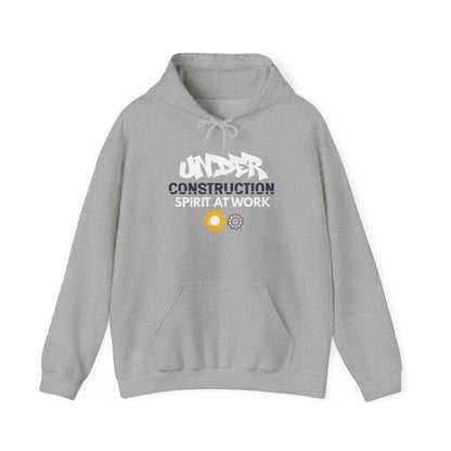 Construction 'Spirit at Work' Hoodie — Under Construction Graphic Sweatshirt