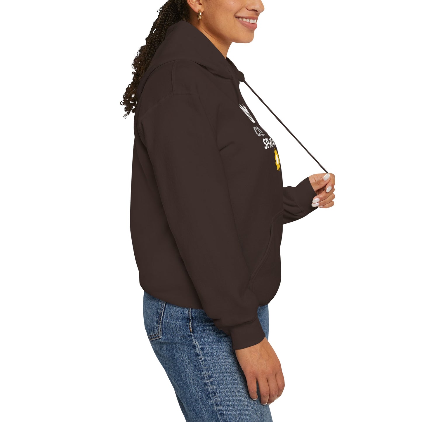 Construction 'Spirit at Work' Hoodie — Under Construction Graphic Sweatshirt
