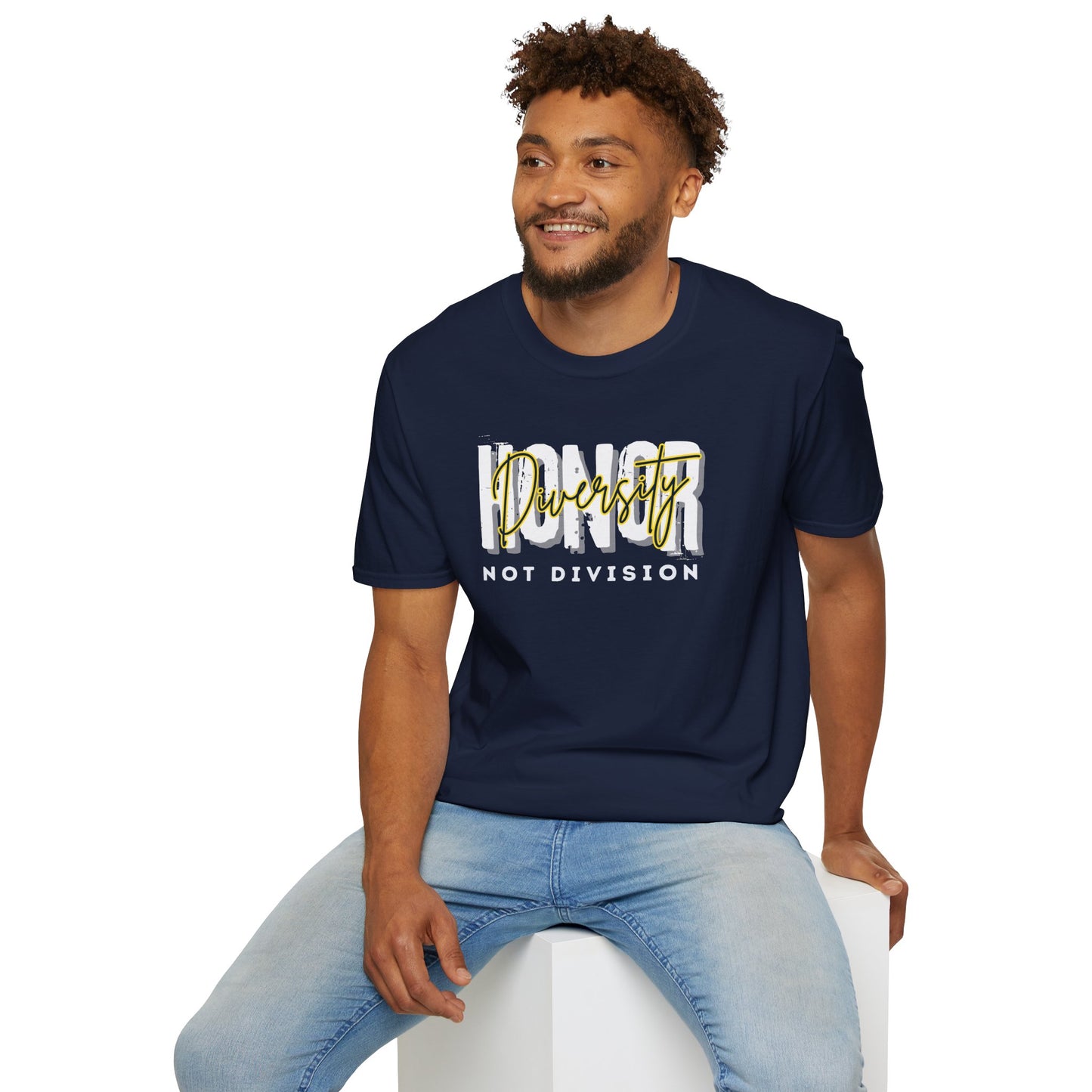 Honor Diversity, Not Division - Unisex Unity Tee (2)