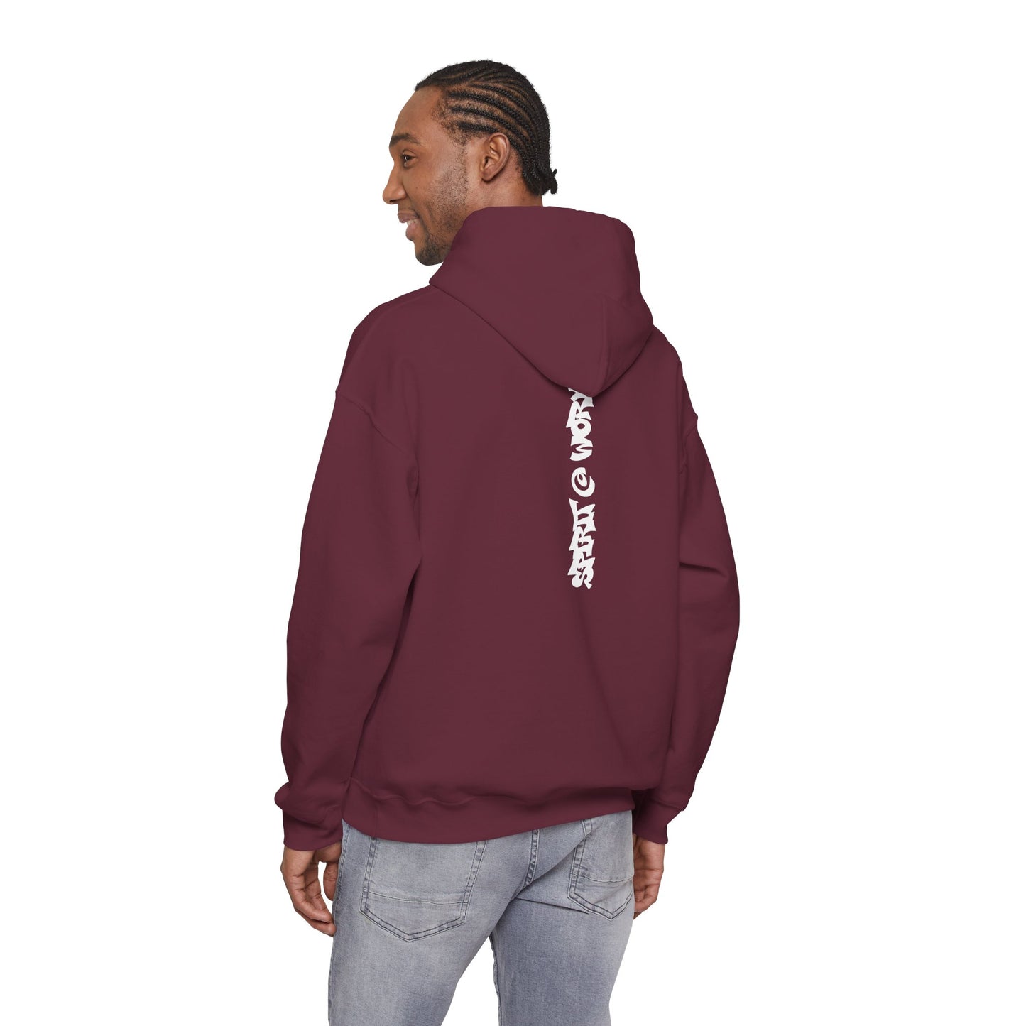 Construction 'Spirit at Work' Hoodie — Under Construction Graphic Sweatshirt