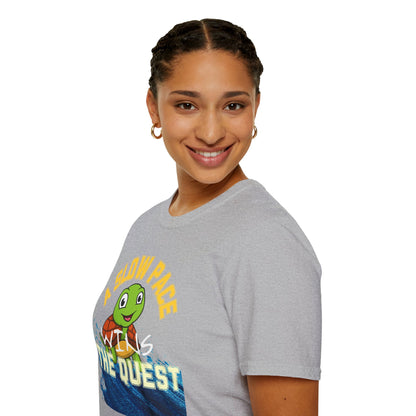 A Slow Pace Wins The Quest – Joyful Journey Tee