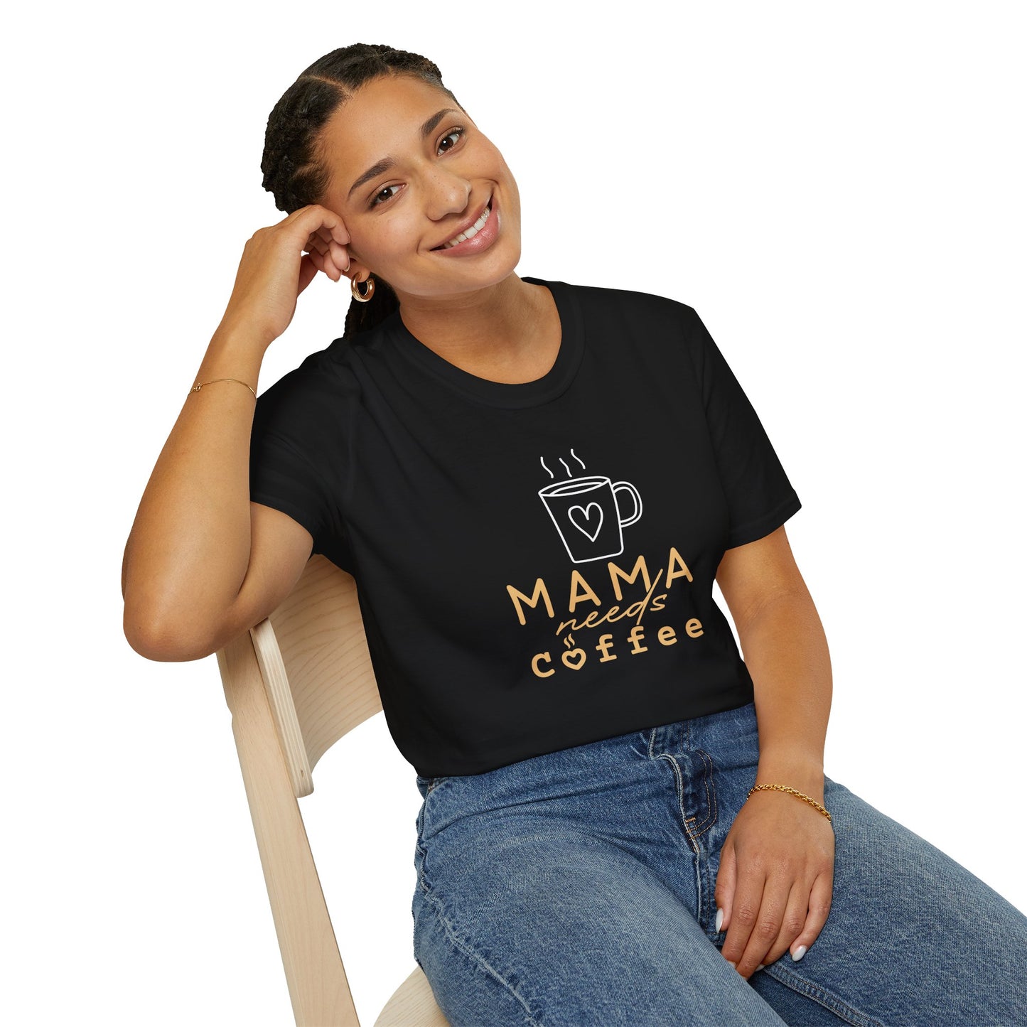 Mama Needs Coffee Graphic Tee (For Her)
