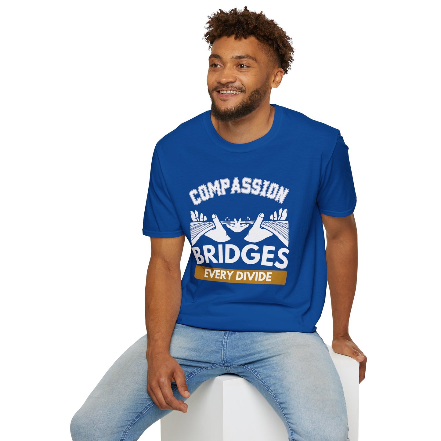 Compassion Bridges Every Divide (H) - Unity Graphic Tee